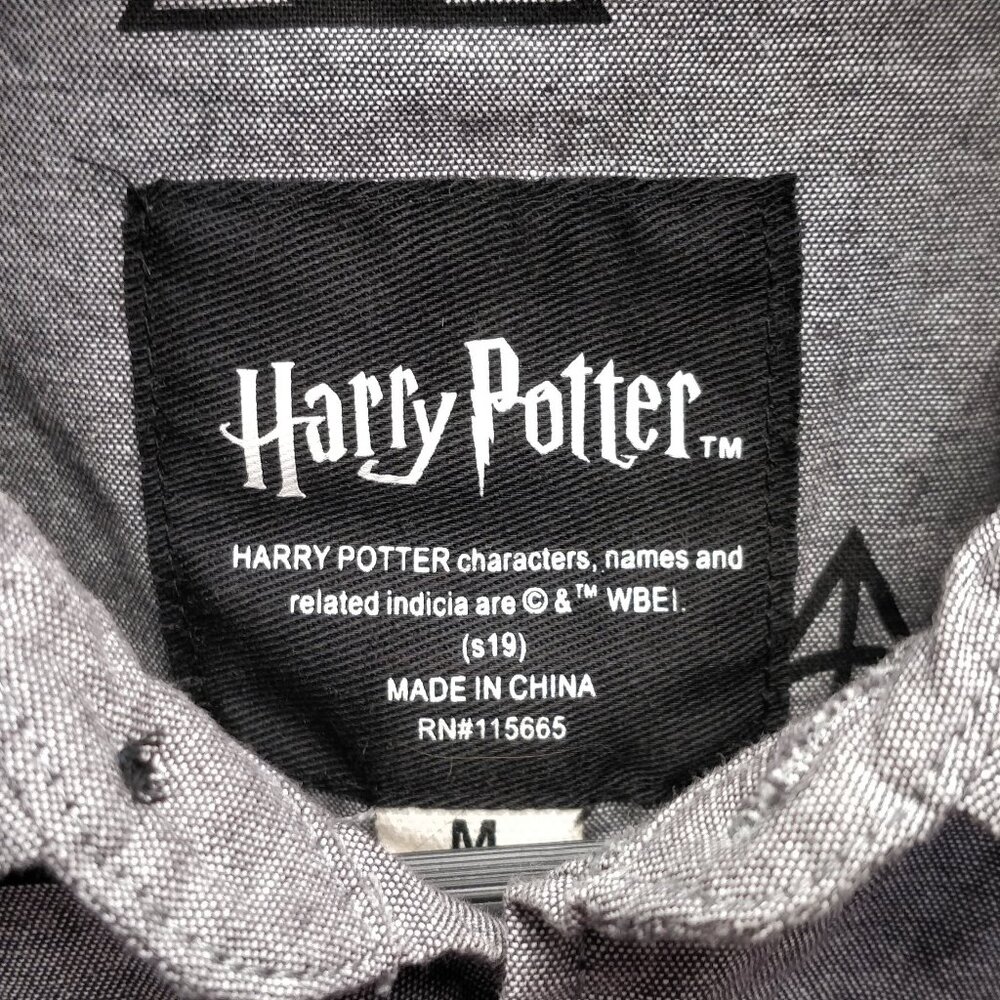 Deathly Hallows Short Sleeve button down - Picture 3 of 3